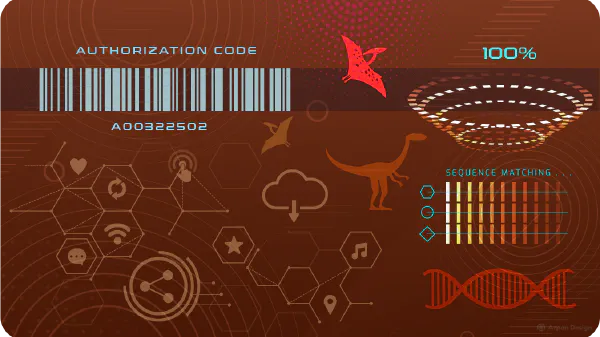 Access card back