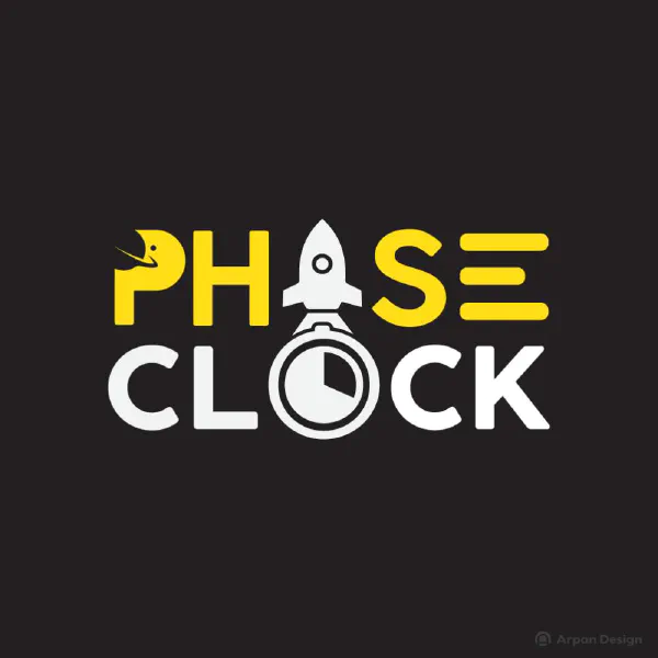 Phase clock logo