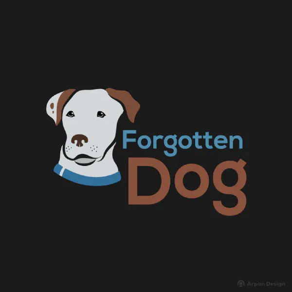 Forgotten dog logo
